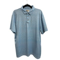 Mens PGA Tour Pro Series Golf Polo Shirt Blue/White Size XL