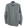 Mens Vineyard Vines Whale Shirt Blue Green Black Plaid M Cotton