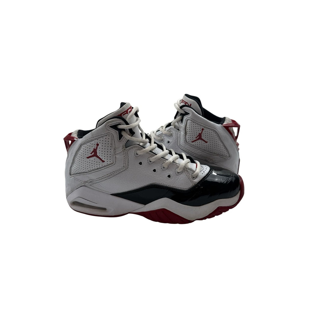 Air Jordan B'Loyal White Varsity Red Black 315317-160 Mens size 8.5