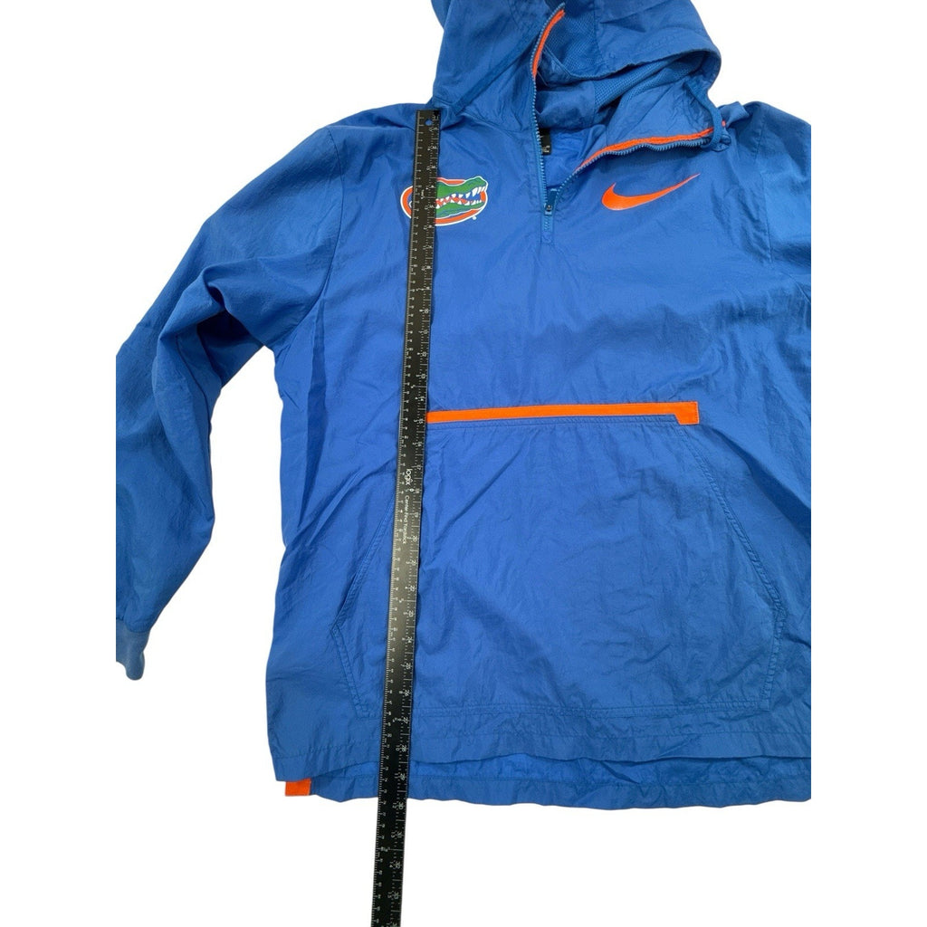Florida Gators Nike Sideline Coach Pullover windbreaker Quarter Zip XL Blue