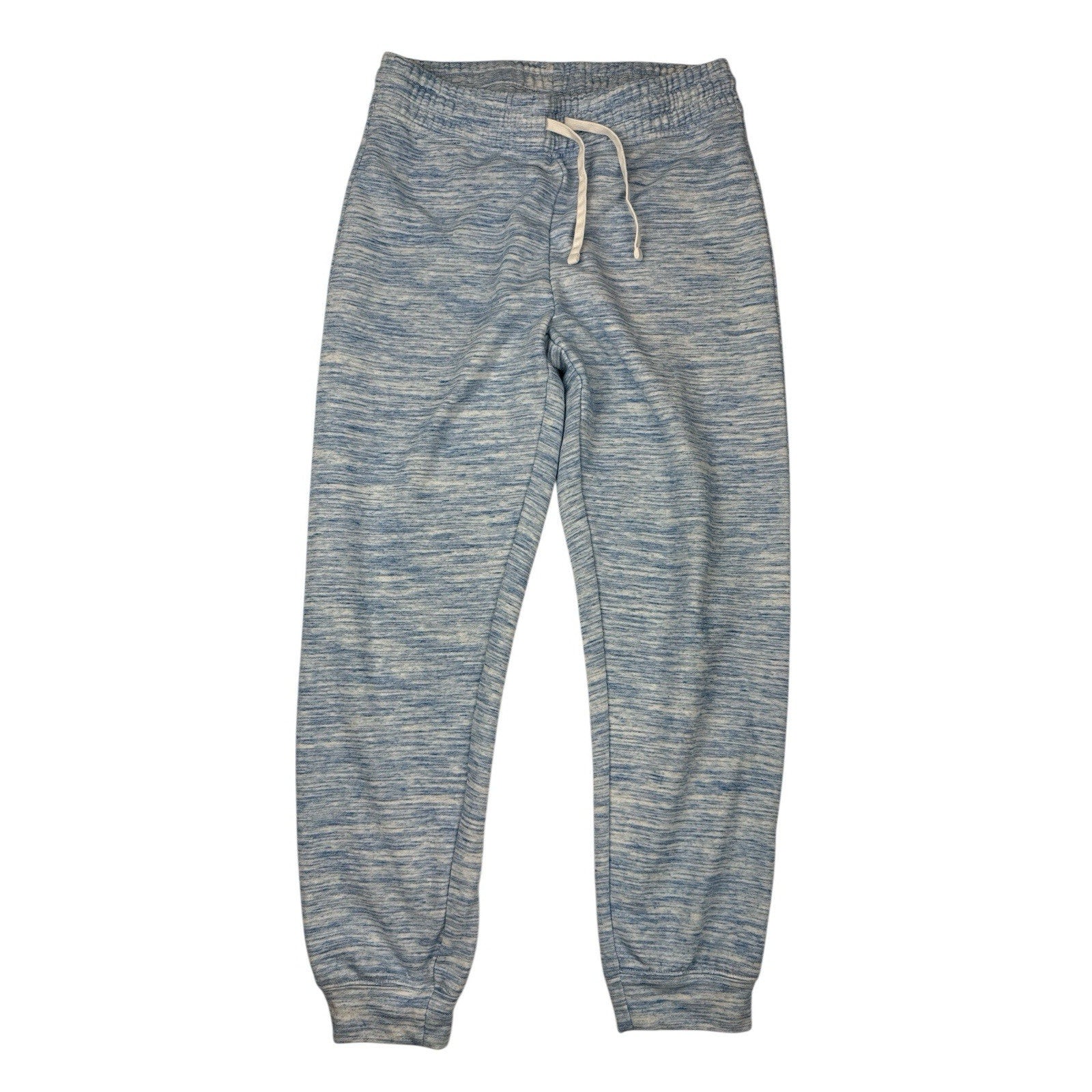 J. Crew Space-dyed Blue Fleece Jogger Pants Size S