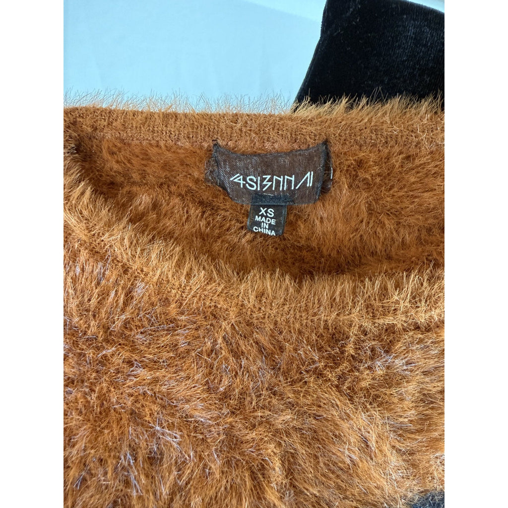 ANTHROPOLOGIE 4SI3NNA Graphic Eyelash Sweater