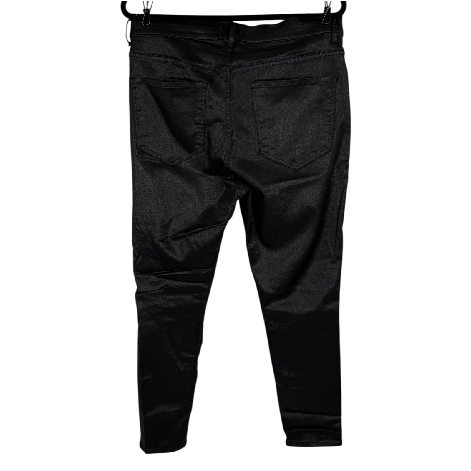 Express Shinny Black Sparkle Skinny High Rise Jeans 14R