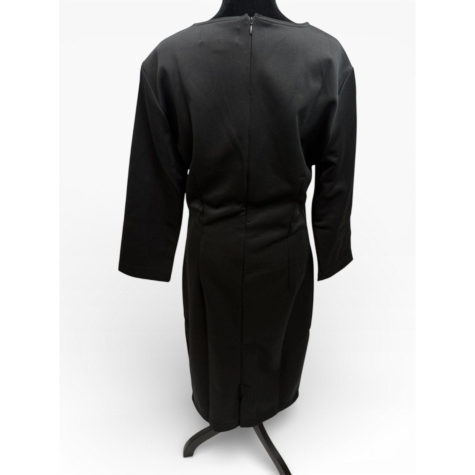 Textile Elizabeth James Black Long Sleeve Dress XL