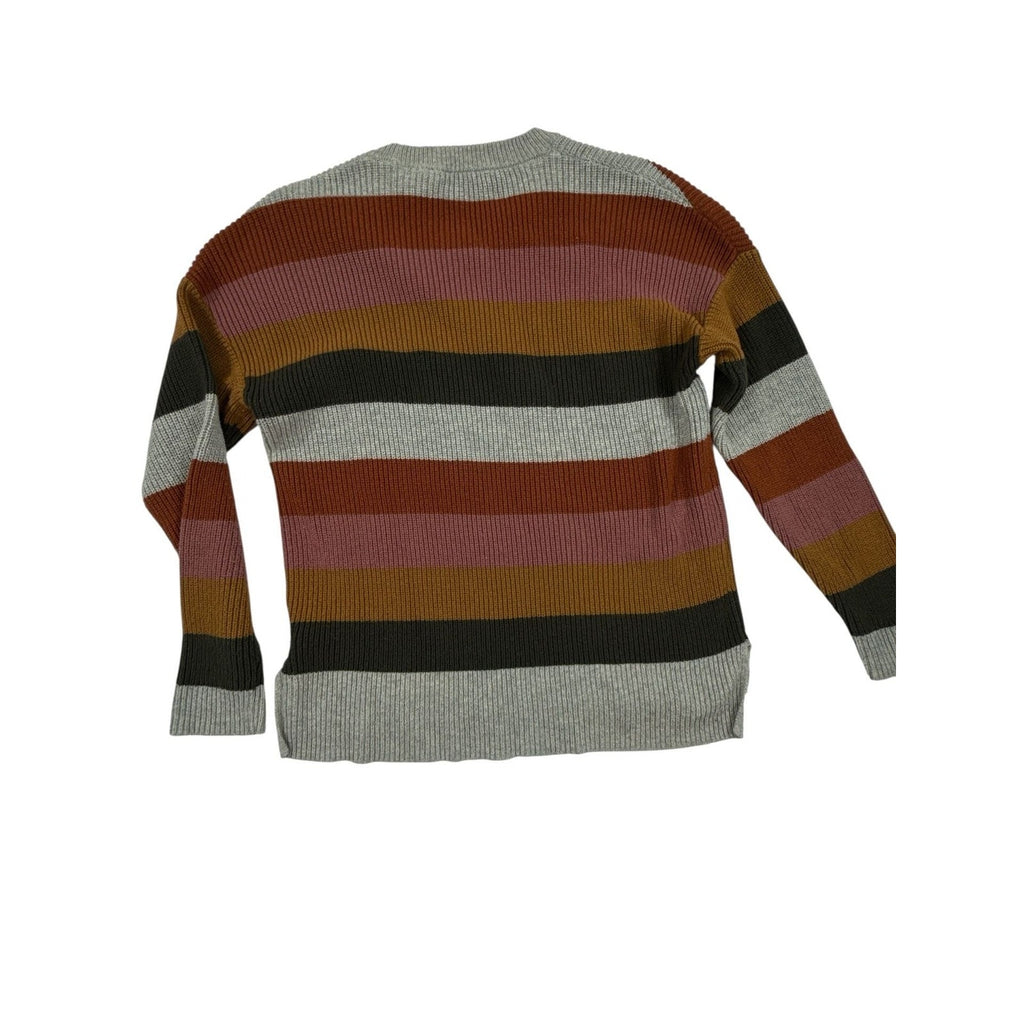 Madewell Thompson Patch Pocket Pullover Sweater in Walton Stripe