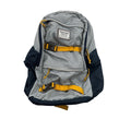 Burton Backpack Blue Stripe Yellow Accents Durable Goods School Travel
