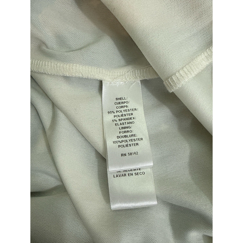 Maggy London Womens Blue Floral Print Midi Sheath Dress 6P