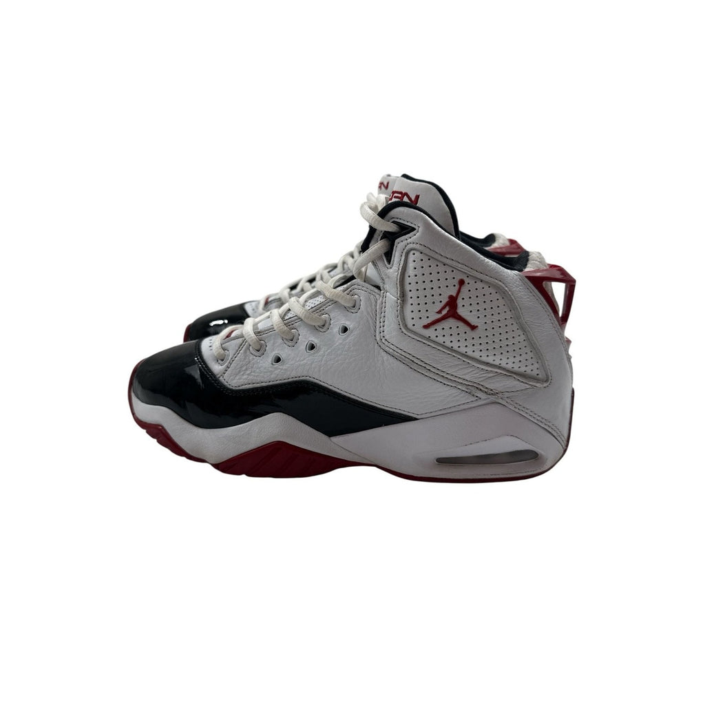 Air Jordan B'Loyal White Varsity Red Black 315317-160 Mens size 8.5