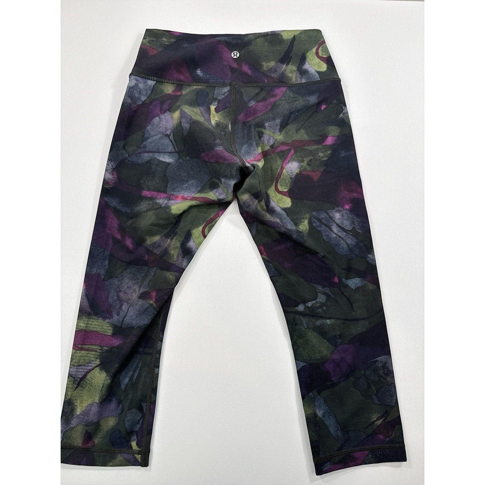 Lululemon Wunder Under High-Rise Tight Leggings Aura Dark Chrome Sz 8