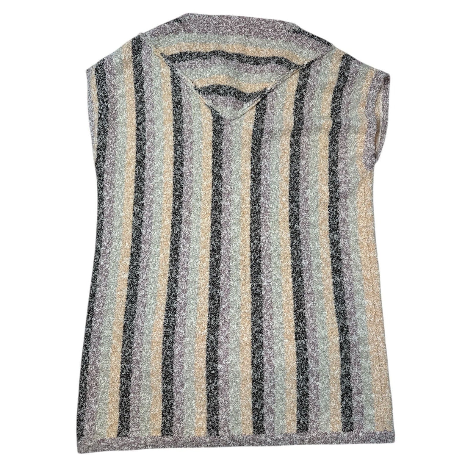 Free People FP Beach Baja Striped Tunic Mini Dress Cover Up size XS