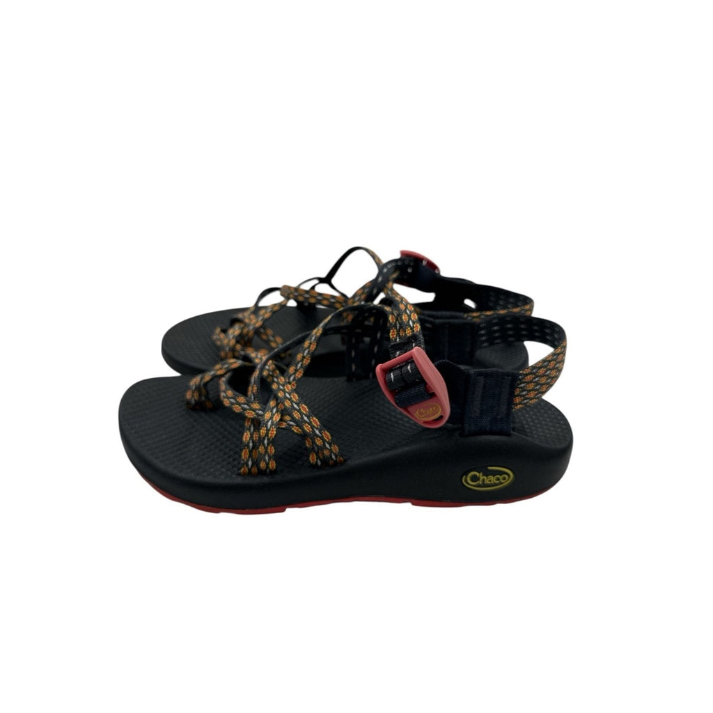 Chaco Women's ZX2 Classic Sandal in Crest Citrus Toe-Loop Hiking Sandals Size 8