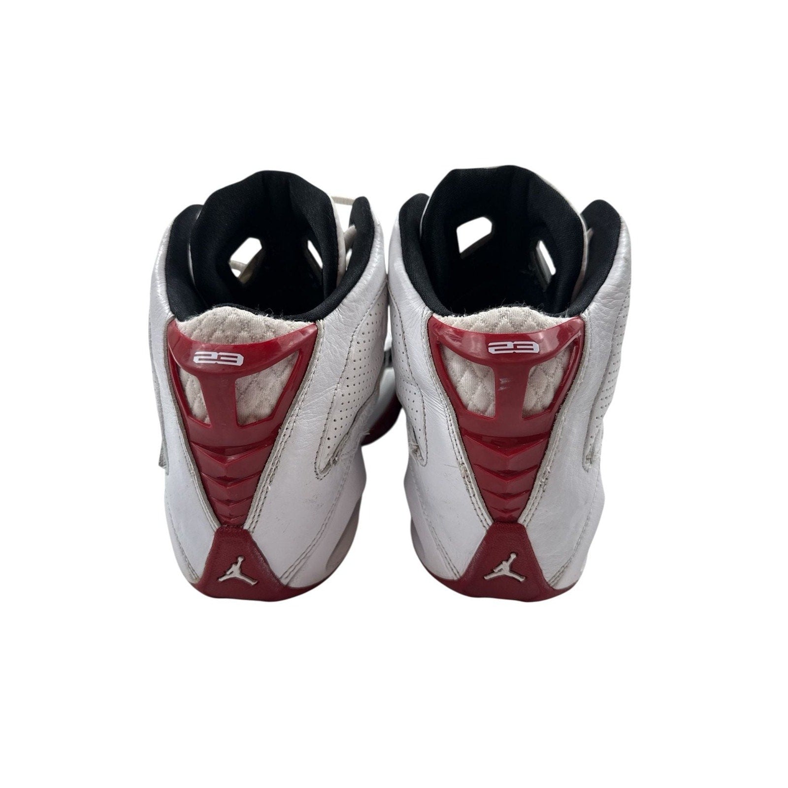 Air Jordan B'Loyal White Varsity Red Black 315317-160 Mens size 8.5