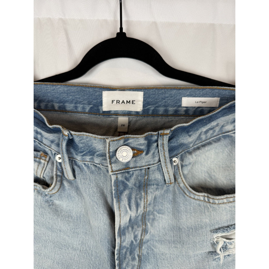 Frame Le Piper Distressed Denim Jeans size 26