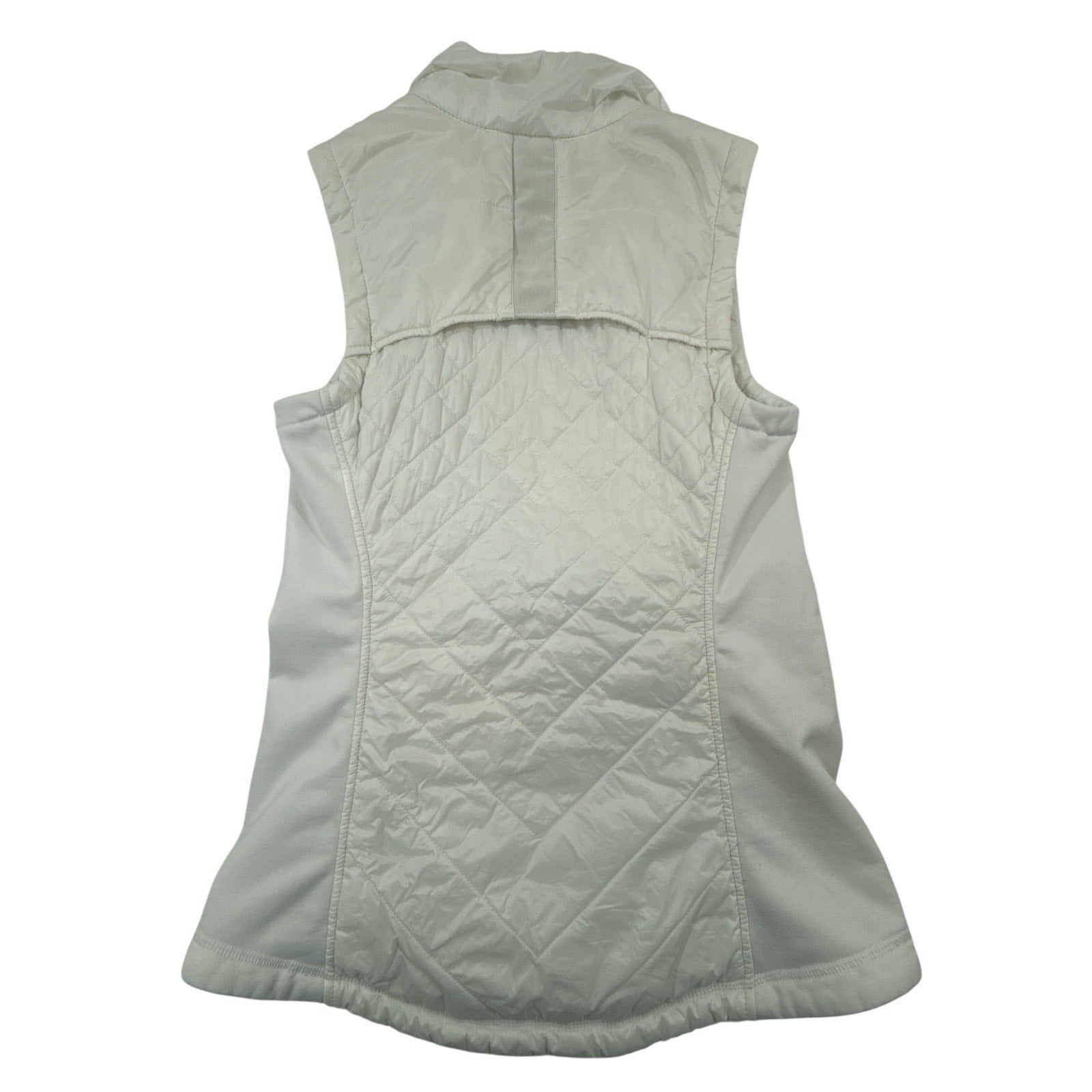 Athleta Rock Ridge PrimaLoft Vest Womens White Quilted Puffer Womens Small
