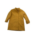 J.Crew Wool Mustard Yellow Zip Coat Sz 10p