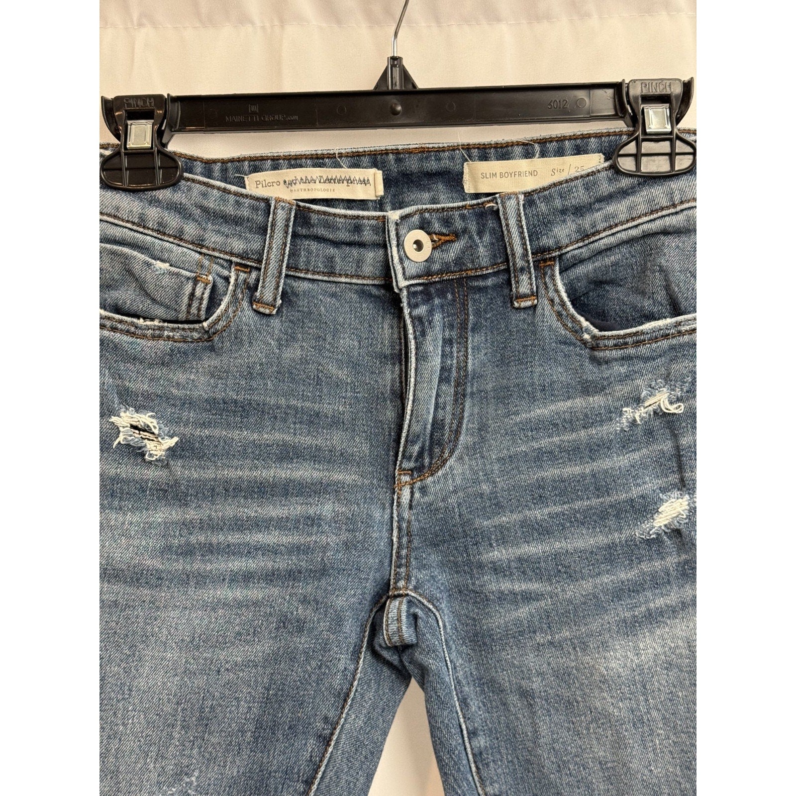 Womens Anthropologie Pilgro Slim Boyfriend Size 25
