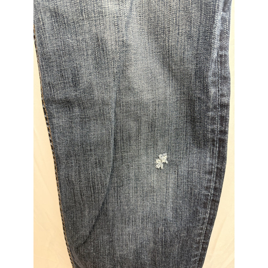 Mens Hudson Button Fly Bootcut Jeans 32 x 33