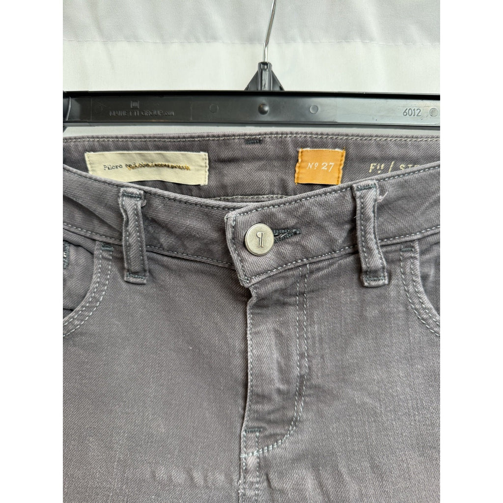 Womens Anthropologie Pilgro Fit SJEJ Gray Jeans Size 27