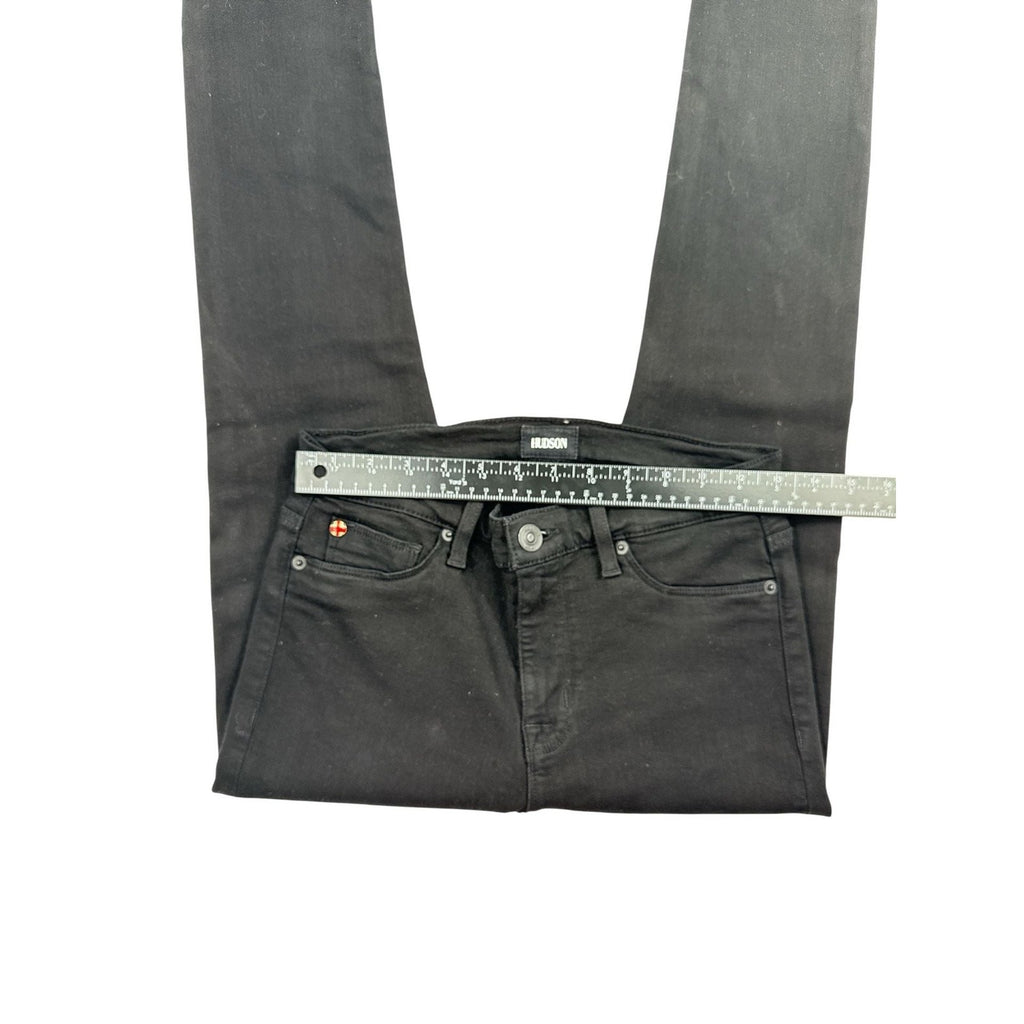 Hudson Jeans Women's Black Skinny Leg Denim Pants size 28