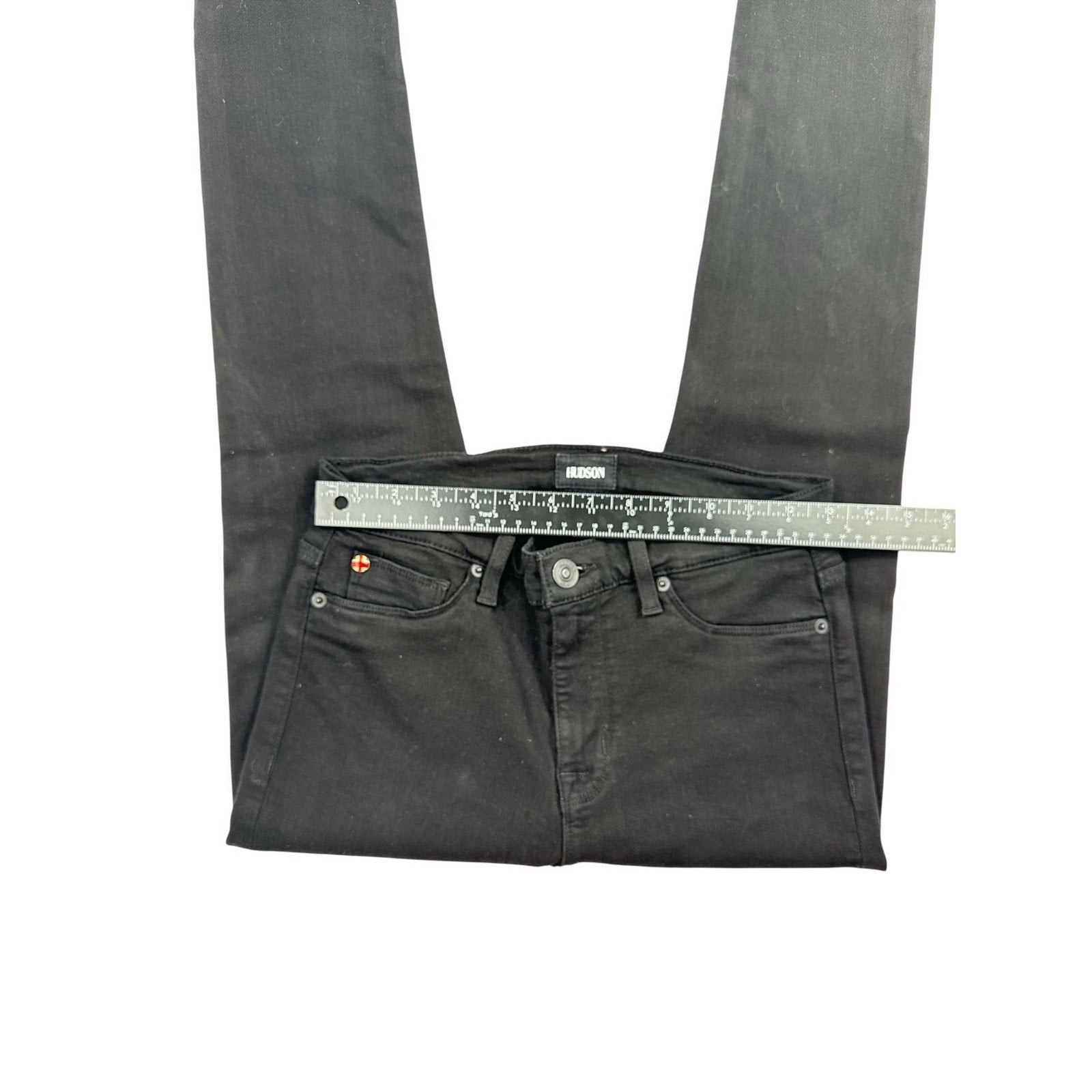 Hudson Jeans Women's Black Skinny Leg Denim Pants size 28