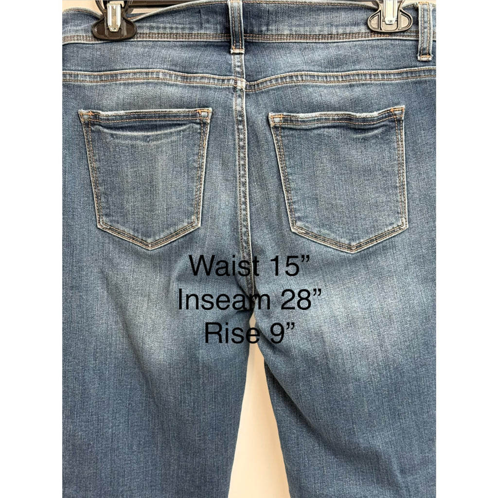 Womens Harper Distressed Skinny Jeans Size 28