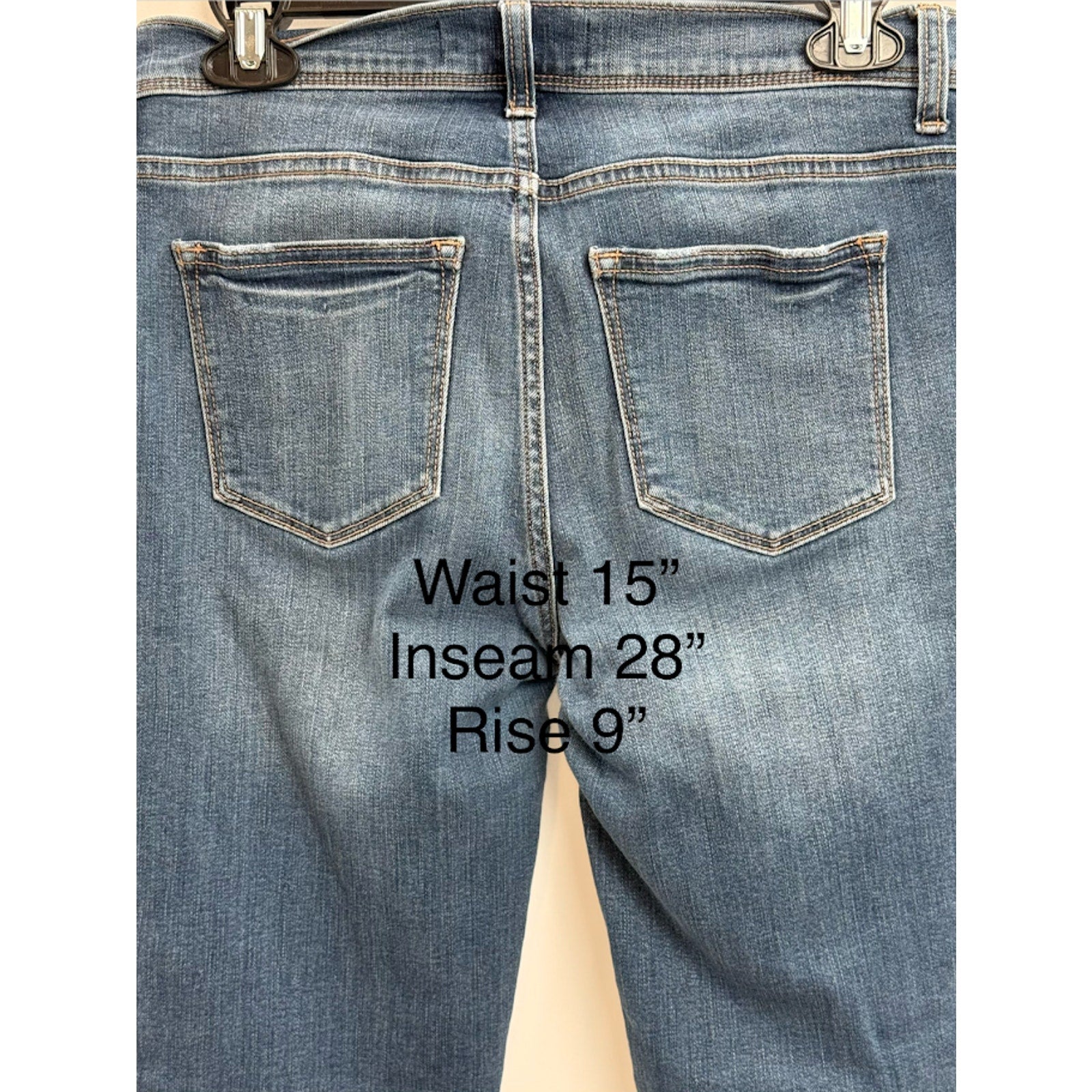 Womens Harper Distressed Skinny Jeans Size 28