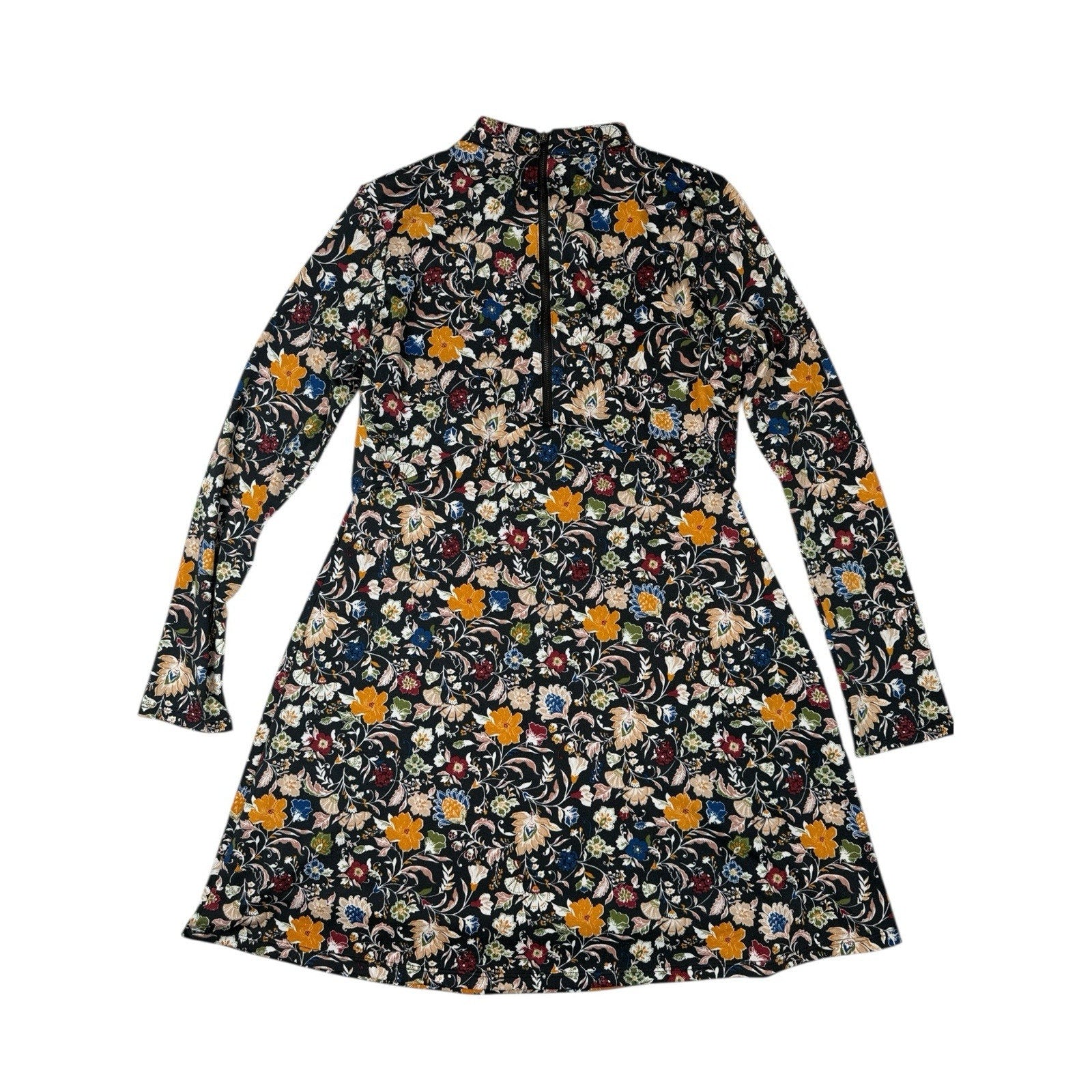 Altar’d State Dress Black Floral Sz M