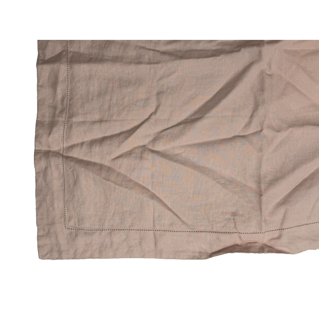 Pottery Barn Euro Sham- 26” x 26” Belgian Linen Soft Rose pink