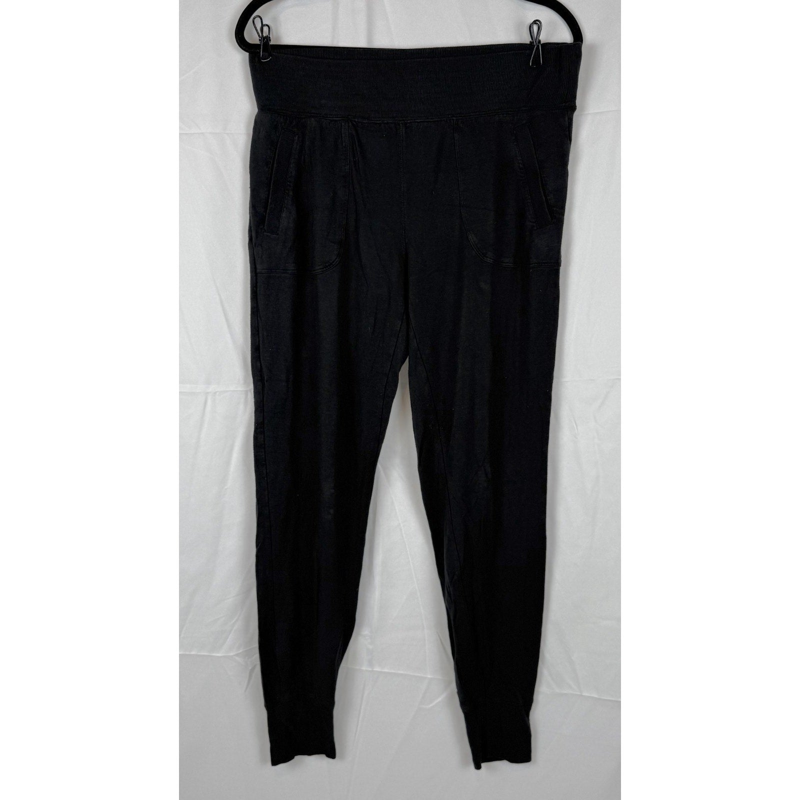 Athleta Venice Jogger Black Pant Size M