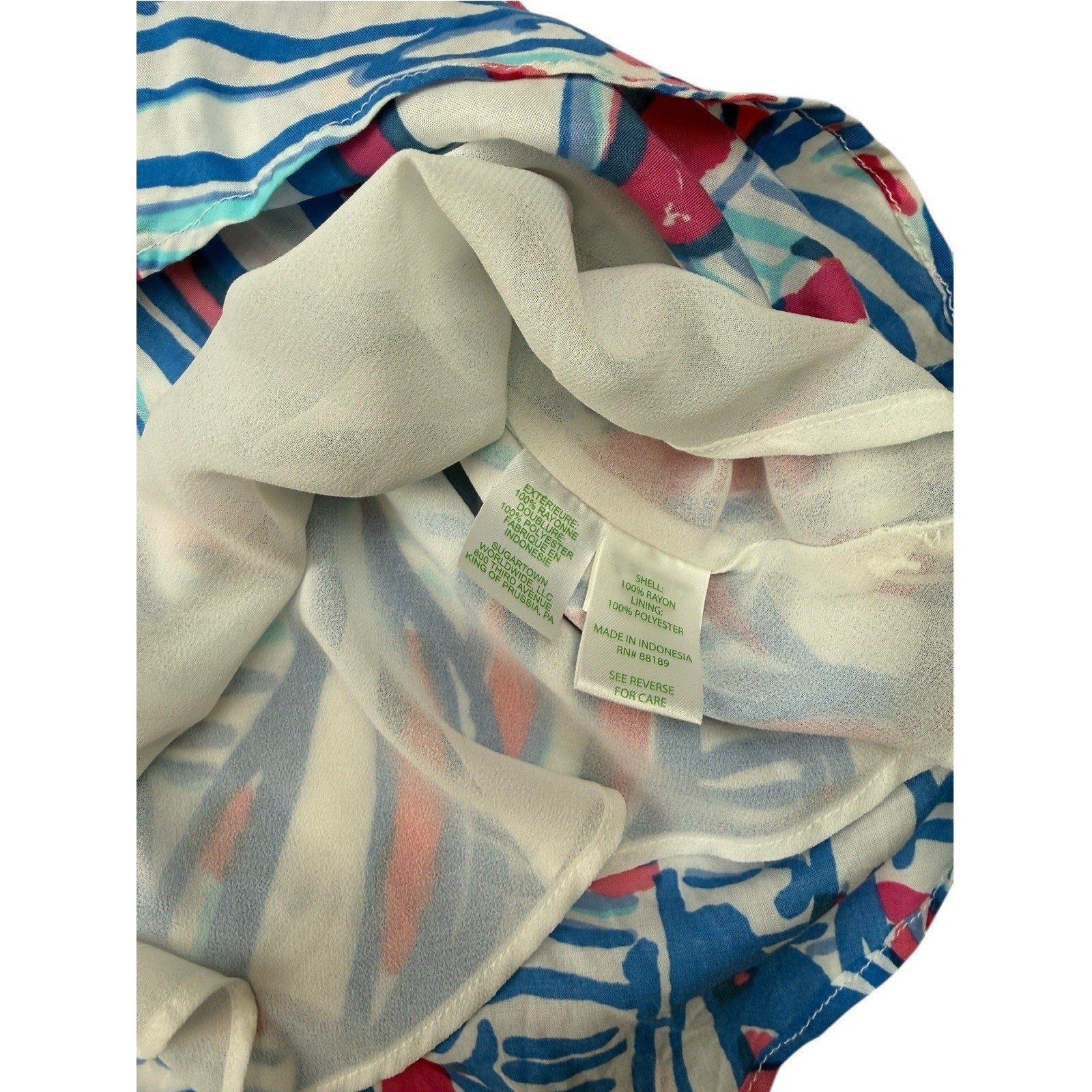 Lilly Pulitzer Red Right Return Sailboat Spaghetti Strap Dress Size M