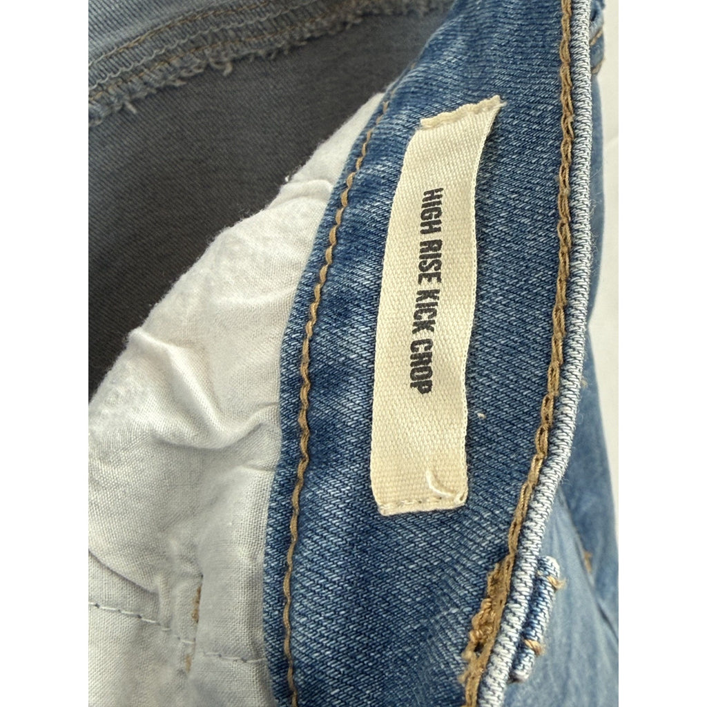 Womens Harper Heritage High Rise Kick Crop Jeans Size 29